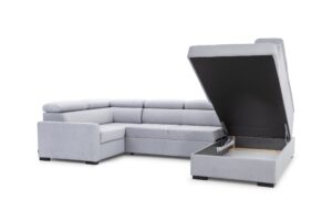 Καναπές/Κρεβάτι Tare U/Γκρι/ Δεξιά γωνία/ 343x104x202 BOG9871