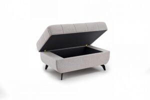 Πουφ Elaris με αποθηκευτικό χώρο/Μπεζ/ 98x44x60 BOG664