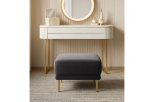 Πουφ Niki/ Γκρι / 60x44x60 BOG871