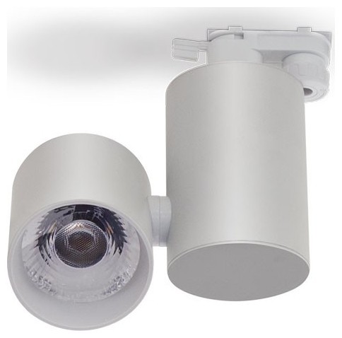 Φωτιστικό Ράγας V-TAC Track Light 15W LED Βάση Λευκή Φωτισμός Φως Ημέρας