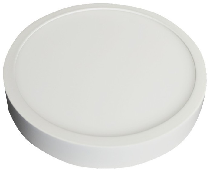 LED Εξωτερικό Πάνελ mini premium slim 12W στρογγυλό Ψυχρό Λευκό 4912