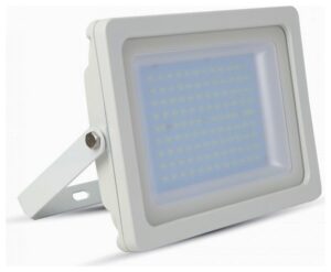 LED  Προβολέας  SMD V-TAC 150W 220V Λευκή Βάση  Θερμό Λευκό 3000Κ