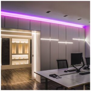 Αδιάβροχη Led Ταινία NEON FLEX 24V 10m ροζ V-TAC 2529