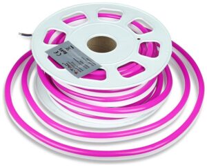 Αδιάβροχη Led Ταινία NEON FLEX 24V 10m ροζ V-TAC 2529