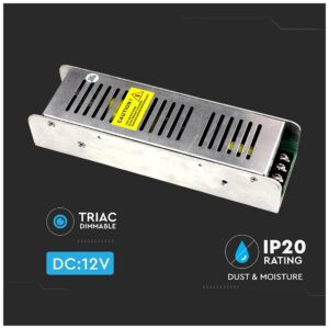 Τροφοδοτικό Μεταλλικό 100W Dimmable 12 V DC 8.5A 3256