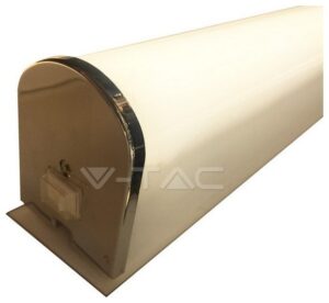 LED V-TAC Λάμπα Καθρέπτη Τύπου Φθορισμού 10W Χρώμιο IP44 Ψυχρό Λευκό 3917