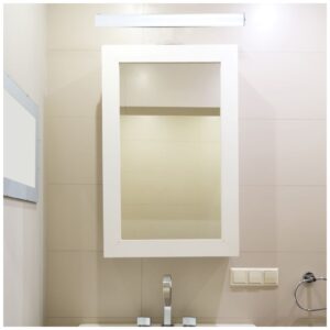 LED V-TAC Λάμπα Καθρέπτη Τύπου Φθορισμού 10W Χρώμιο IP44 Φώς ημέρας 3916