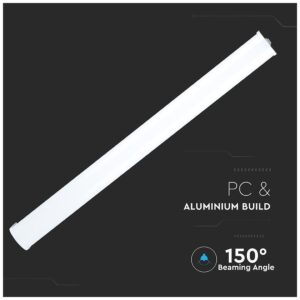 LED V-TAC Λάμπα Καθρέπτη Τύπου Φθορισμού 10W Χρώμιο IP44 Φώς ημέρας 3916