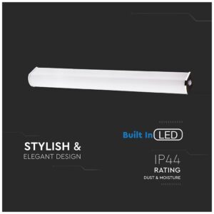 LED V-TAC Λάμπα Καθρέπτη Τύπου Φθορισμού 10W Χρώμιο IP44 Φώς ημέρας 3916