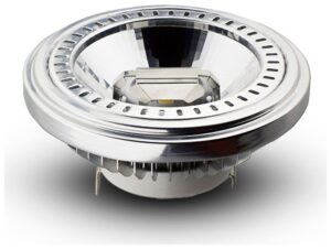 Λαμπτήρας LED AR111 sharp chip 12V 15W 40° Ψυχρό Λευκό 4255