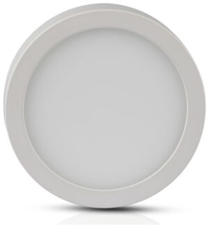 V-TAC LED panel επιφανειακό 12W 4000K Φυσικό λευκό Στρογγυλό