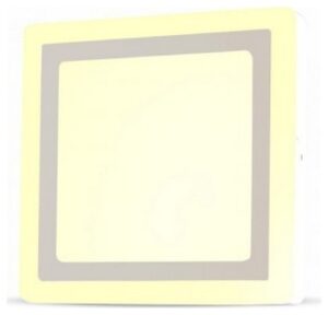 LED Εξωτερικό Πάνελ mini 22W Τετράγωνο με φωτεινό πλαίσιο Φως Ημέρας 4929