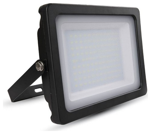 V-TAC LED Προβολέας SMD 100W Μαύρος Φως Ημέρας