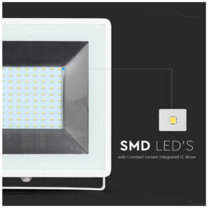 V-TAC LED Προβολέας E-Series SMD 100W Λευκός Φως Ημέρας 5968