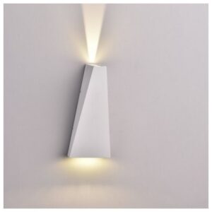 Φωτιστικό Τοίχου Απλίκα V-TAC Πάνω- Κάτω Λευκή 6W IP65 Θερμό Λευκό 8295