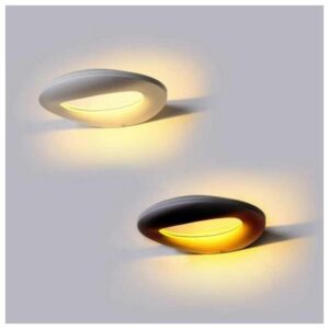 V-TAC Επιτοίχια Απλίκα Μαύρη 10W Αδιάβροχη IP65 Θερμό Λευκό 8309