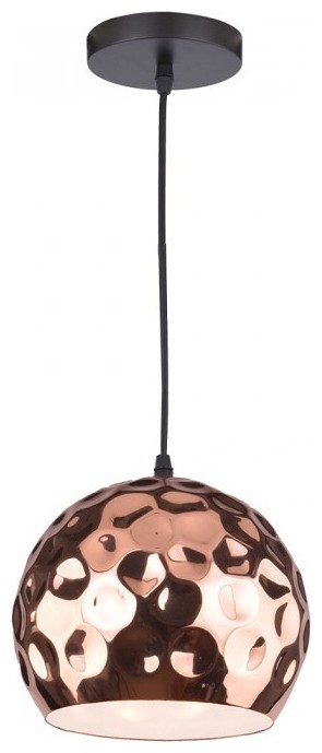 Κρεμαστό Φωτιστικό V-TAC  ROSE GOLD Χαλκός με ντουί Ε27 Φ200 3716