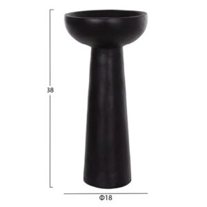 ΣΕΤ 3 ΕΠΙΤΡΑΠΕΖΙΑ ΔΙΑΚΟΣΜΗΤΙΚΑ ΒΑΖΑ LEKKAN ΗΜ21142.02 ΤΕΡΑΚΟΤΑ ΣΕ ΛΕΥΚΟ & ΜΑΥΡΟ