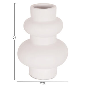 ΣΕΤ 3 ΕΠΙΤΡΑΠΕΖΙΑ ΔΙΑΚΟΣΜΗΤΙΚΑ ΒΑΖΑ LEKKAN ΗΜ21142.02 ΤΕΡΑΚΟΤΑ ΣΕ ΛΕΥΚΟ & ΜΑΥΡΟ