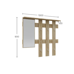 Σετ Εισόδου Reno-S Σονόμα 60x32x200cm