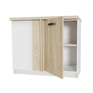 Anita Κάτω Γωνιακό Ντουλάπι Σονόμα 100x60x82cm.