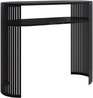 Κονσόλα Fikoli-Μαύρο Μάρμαρο - Μαύρο