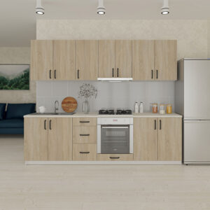 Κουζίνα Corfu Modest 8 Τεμαχίων Σονόμα