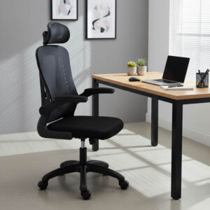 Καρέκλα γραφείου διευθυντή Delilah pakoworld mesh μαύρο