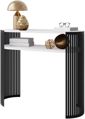 Κονσόλα Fikoli-Μαύρο - Λευκό