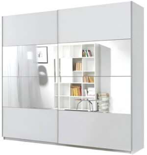 Ντουλάπα Συρόμενη Delta II-200 x 61 x 210 εκ.-Λευκό