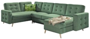 Γωνιακός καναπές Amelion Plus-Φυστικί