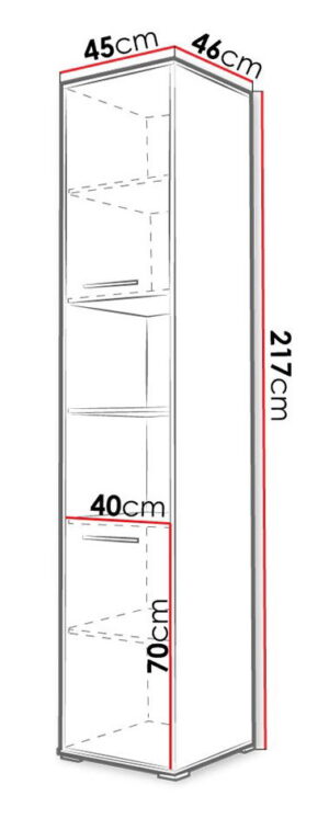 Ντουλάπα Concept Pro II - Leuko