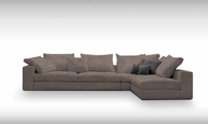 Γωνιακός καναπές Loft-Προσαρμόσιμη-295φ 165β εκ.-Staxti