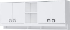 Εταζέρα κρεβατιού Riddle-Λευκό