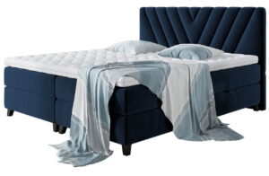 Επενδυμένο κρεβάτι Romantic-180 x 200 εκ.-Mple Skouro