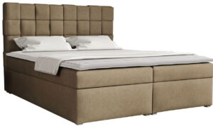Επενδυμένο κρεβάτι Malmo Box-Mpez-140 x 200