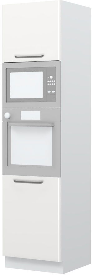 Επιδαπέδιο ντουλάπι φούρνου ψηλό Modena K23-60-RM-Λευκό - Λευκό γυαλιστερό
