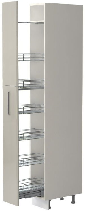 Επιδαπέδιο ντουλάπι ψηλό Modena K23-30-1KZ-Γκρι ανοιχτό