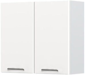 Ντουλάπι κρεμαστό Modena V7-80-2K-Λευκό - Λευκό γυαλιστερό