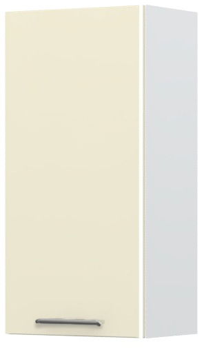 Ντουλάπι κρεμαστό Modena V9-45-1K-Λευκό - Μπεζ