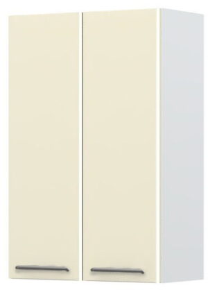 Ντουλάπι κρεμαστό Modena V9-60-2K-Λευκό - Μπεζ