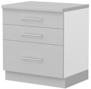 Πλαϊνό πάνελ επιδαπέδιου ντουλαπιού Modena BP-F-Λευκό