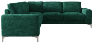 Γωνιακός καναπές Radial Max-Prasino-Αριστερή