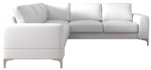 Γωνιακός καναπές Radial Max LTHR-Leuko-Αριστερή