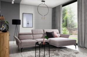 Γωνιακός καναπές Stockton-Δεξιά-Roz Anoixto