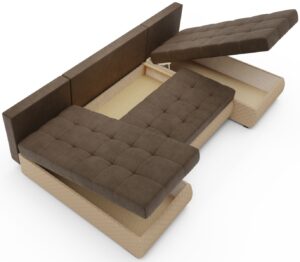 Γωνιακός καναπές Malaga-Kafe-Mpez