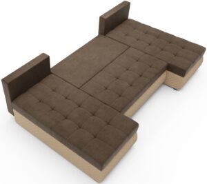 Γωνιακός καναπές Malaga-Kafe-Mpez