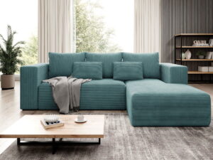 Γωνιακός καναπές Stripes-Δεξιά-Galazio