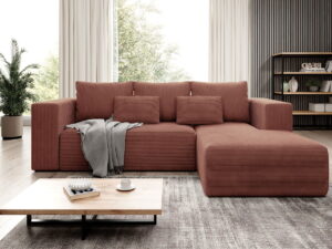 Γωνιακός καναπές Stripes-Δεξιά-Korali