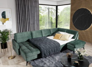 Γωνιακός καναπές Russell L-Δεξιά